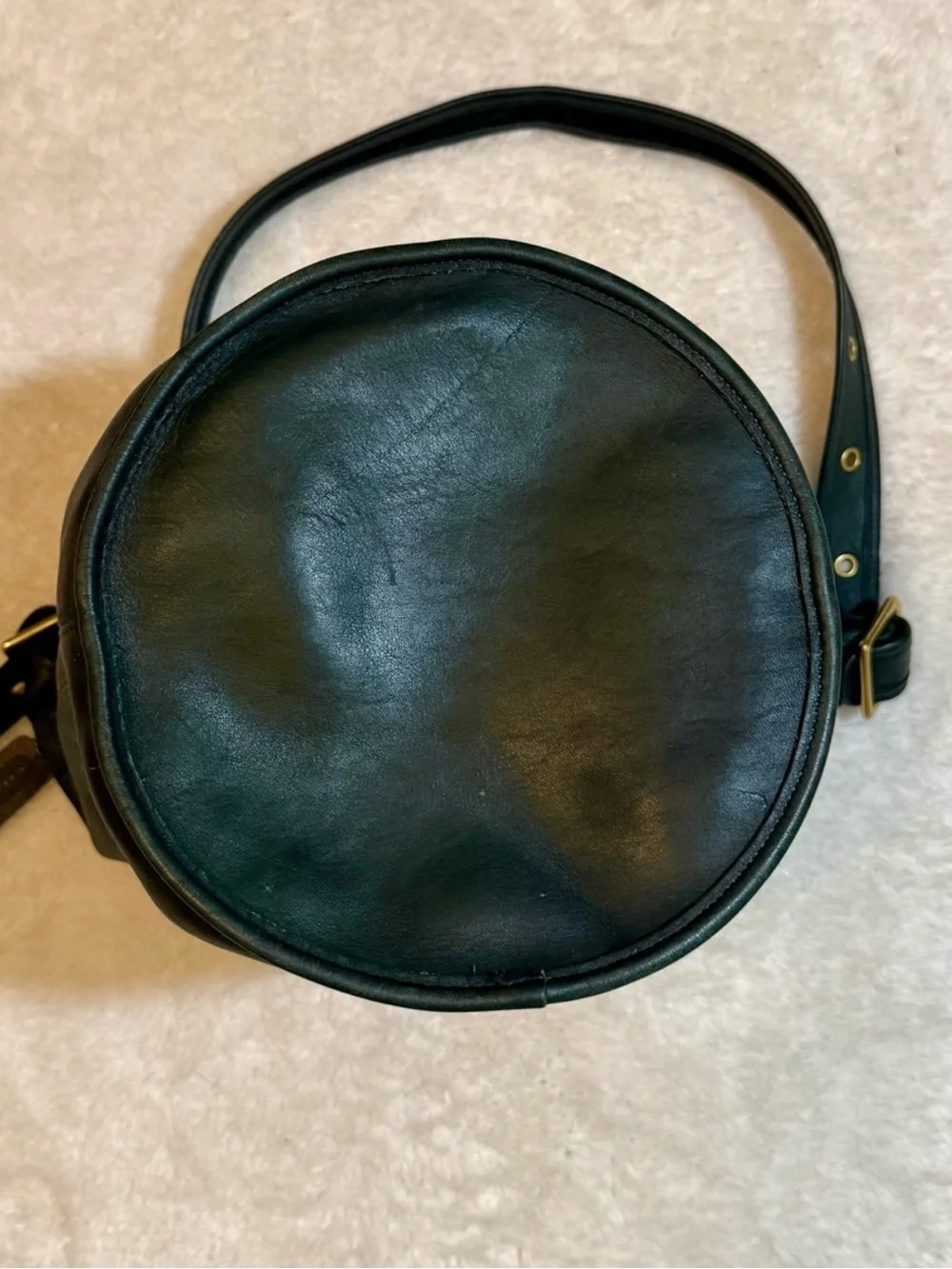 RARE! Vintage Coach Legacy XL Duffle, #9085 in BottleGreen, Mint Condition